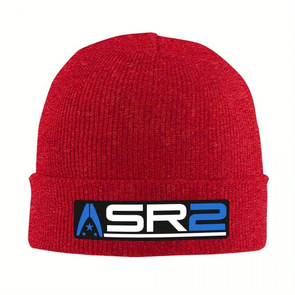 New NorUnisexdy SR Warm Knitted Cap Hip Hop Bonnet Hat Autumn Winter Outdoor Beanies Hats For Unisex Women Adult