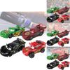 Alloy Racing Car Toy Collection Featuring Mater Orange Bad Guy And Lightning Mcqueen