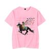 Short Sleeve Clothes Men's T-shirt Colorful Horse Girls Print Shirt Kawaii Shirt Men Women Tshirt Male Classic T-shirt Hombre