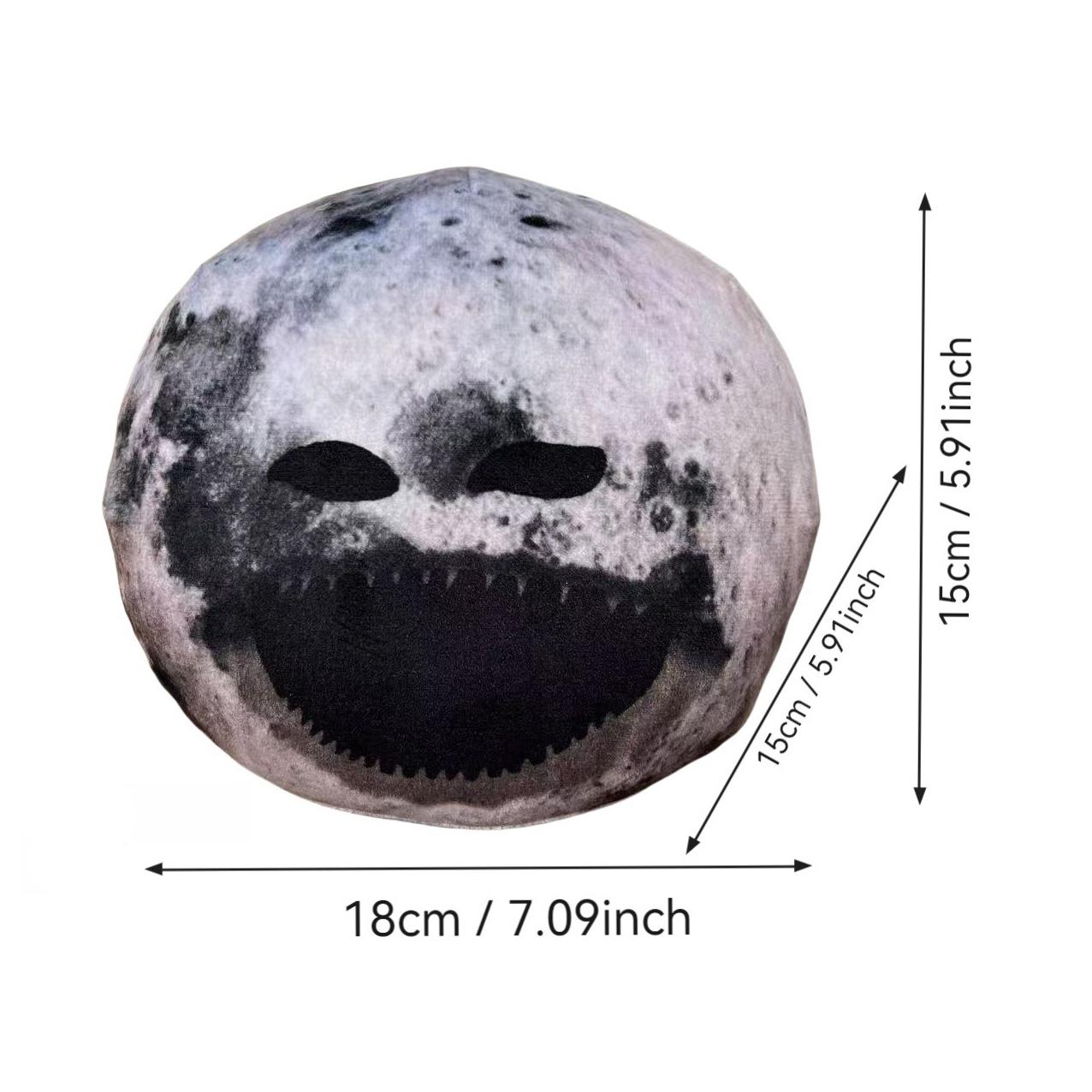 Anime The Moon Woke Up Plush Pillow Catoon The Moon Woke Up Plushie Doll Halloween Party Home Decor Soft Toy Kids Gifts