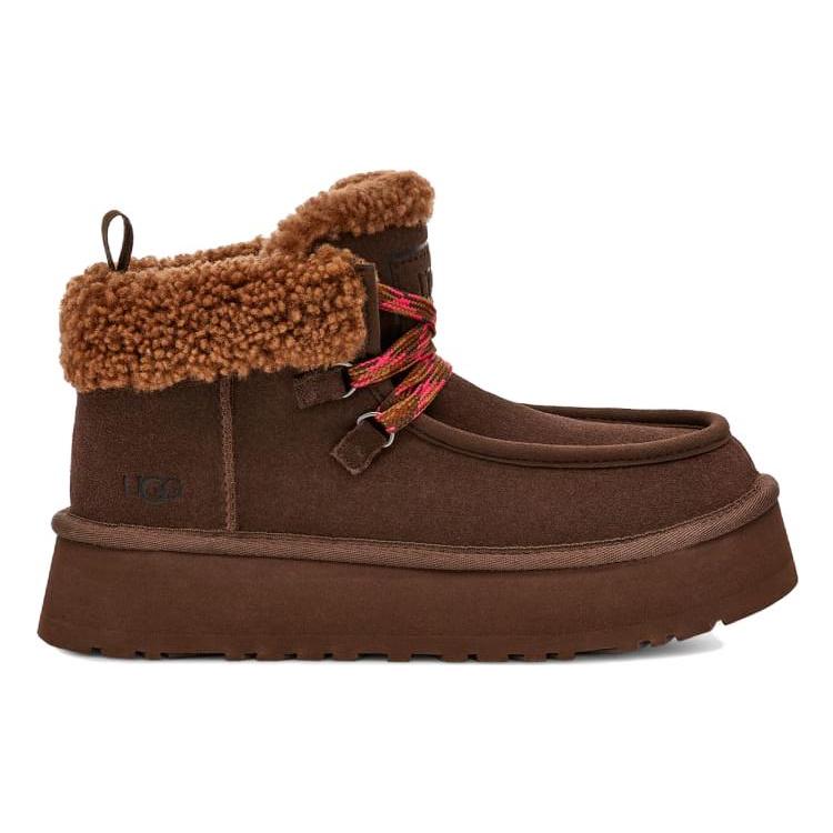 New UGG Funkarra Cabin Cuff 'Brown' Women's 1143954-BCDR