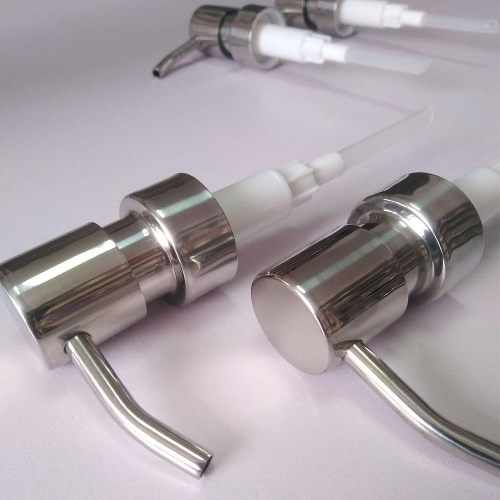 304 Stainless Steel Soap Dispenser Pump Head Silver Pump Head Lotion Dispenser Pump Restaurant