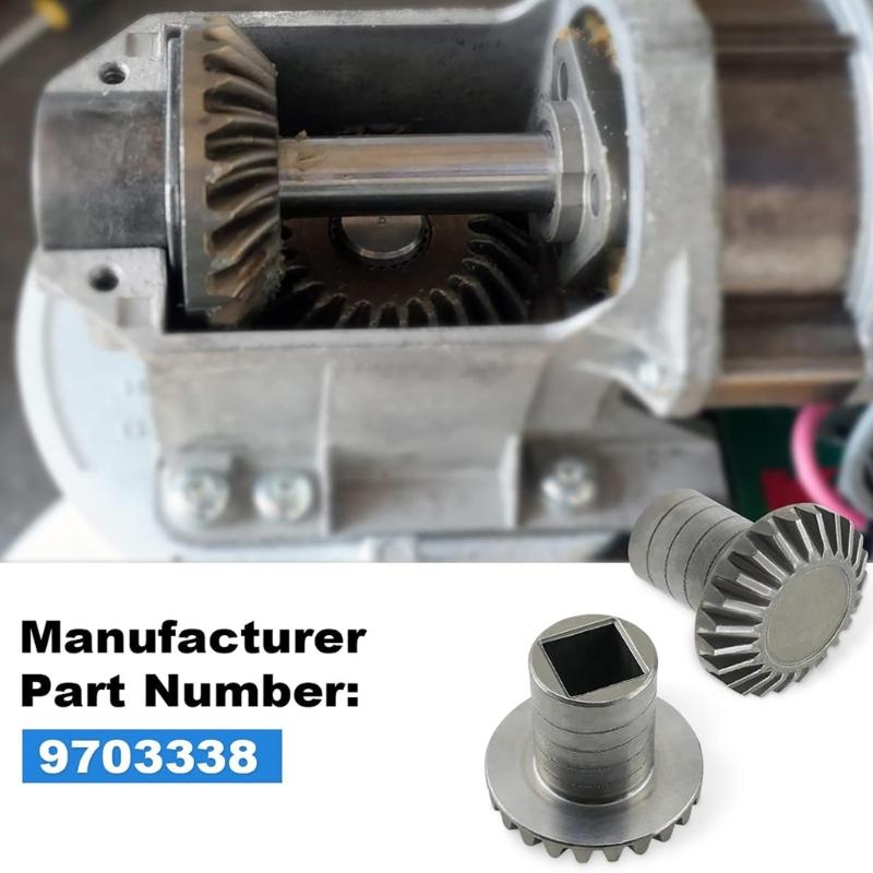 9703337 9703338 Stand Mixers Bevel and Drive Gear Replacement W11192795 Beveled Gears Set