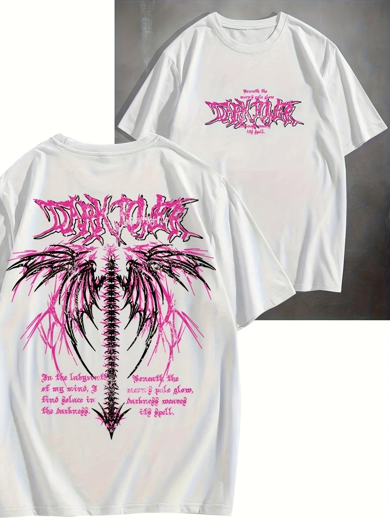 

Y2K Butterfly Print 100Cotton Cool Men Woment Tshirt Summer Autumn Daily Outdoor Sports Party Casual Loose Street Short Sleeve 4XL