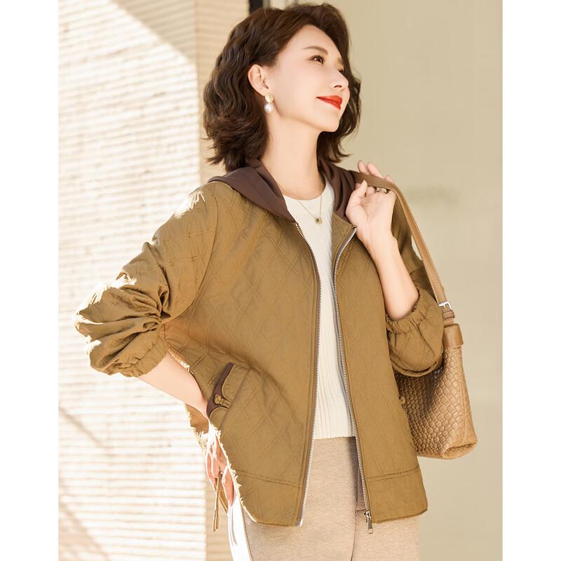 Paste Women's Autumn/Winter Casual Hooded Jacket