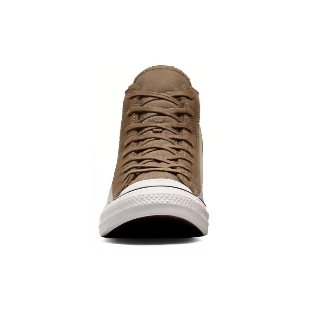 Converse All Star Perfed Overlays Classic Versatile Durable Lightweight High-Top Canvas Shoes Unisex Sneakers Beige A08180C