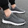 Autumn Sports Shoes Men's Travel Sports Shoes Leather Surface Low-top Lace-up Trend Youth Board Shoes Casual Running Shoes