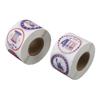 2 Rolls Sticker Patriotic Theme Self Adhesive Sticker Round Cartoon Stickers for Gift Wrapping Envel
