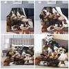 Guinea Pigs Blankets Soft Warm Flannel Throw Blanket Bedspread for Bed Travel Home Sofa