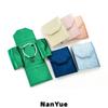 Hot Sale Luxury Velvet Envelope Jewelry Pouch Snap Button Necklace Storage Bag Pendant Gift Packaging Bag Custom Logo