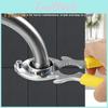 Aerator Faucet Carbon Wrench Steel Removal Tool With Ergonomic Handle Comfortable Grip Adjustable Design Faucet Aerator Key