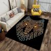 Mystical Wolf Tribal Design Carpet Yoga Living Room Room Decor Children's Crawling Mat Doormat Area Rug Games Mat