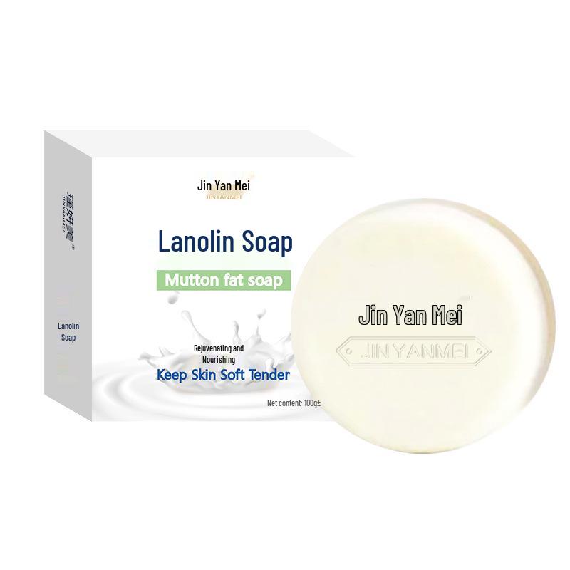 Jinyanmei Aloe Hydrating & Oil-Control Handmade Soap - Cleansing, Anti-Mite, Moisturizing Face Wash