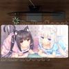 Nekopara Gaming Mousepad Speed HD Printing Anime Girl Desk Mat PC Office Accessories Keyboard Esports Nonslip Base XXL Mouse Pad