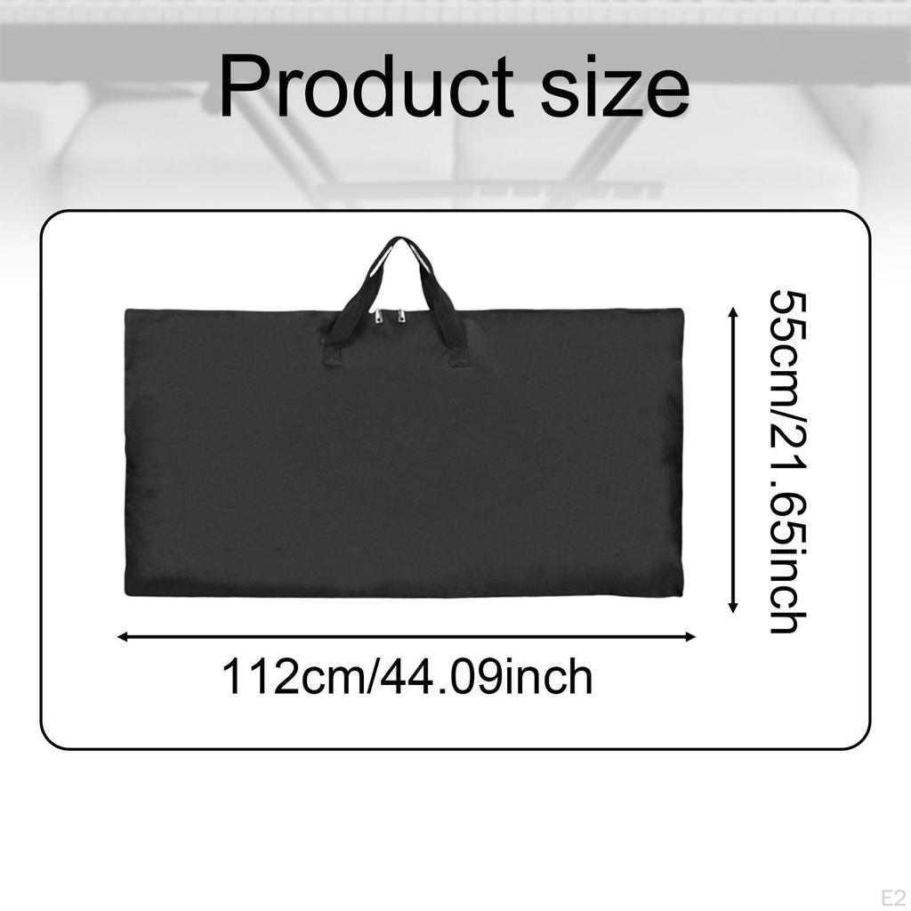 Electronic Piano x Shaped Frame Bag Portable Travel Ample Space Stand Handbag