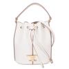 TOD'S Timeless 2-Way Drawstring Bucket Bag Shoulder bag whiteUsed