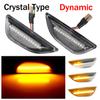 Sequential Flashing LED Turn Signal Side Marker Light Dynamic Blinker For Opel Mokka X Chevrolet Trax Buick Encore 2013-