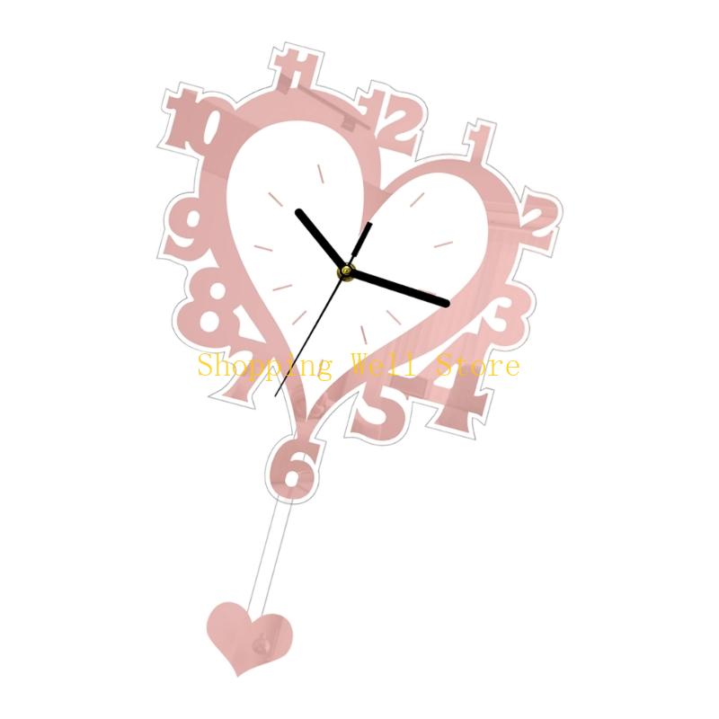 KX4B Wall Clock,Rustics Wall Clock Battery Operated Silents None Ticking Clock Decorative Clock for Kitchen,Bathroom Decors