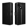 Leather Flip Cases For ZTE Blade A35e Leather Case [Flip Vintage Leather] Wallet Shockproof Durable Retro Flip Covers