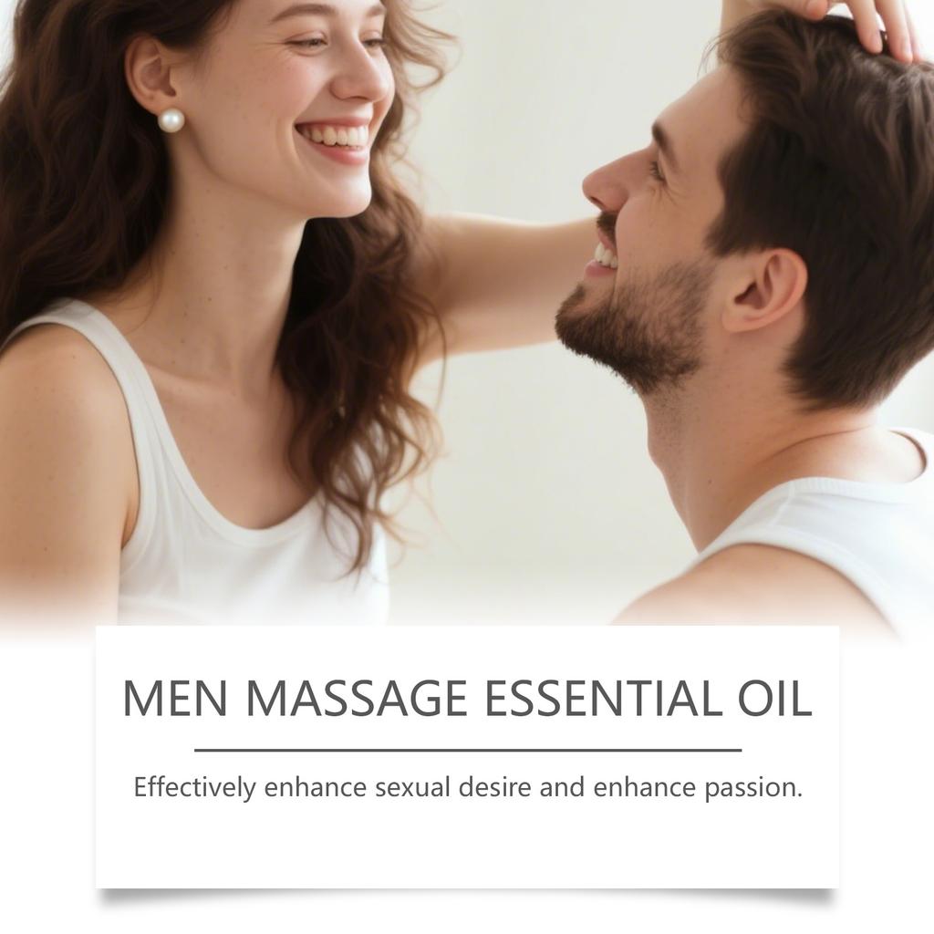 Men's Massage Oil Offers Long-lasting Power, Providing Private Care, Enhancing Sensitivity And Improving Ability,15ML
