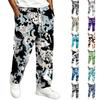 Men's Straight Leg Drawstring Casual Joggers Athletic Pants for Commuting, Travel and Everyday Wear