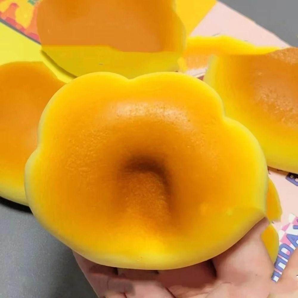 Relaxing Cloud Bread Squishy Caramel Color Sensory Toys Creative Slow Rising Bread  Adult Kids