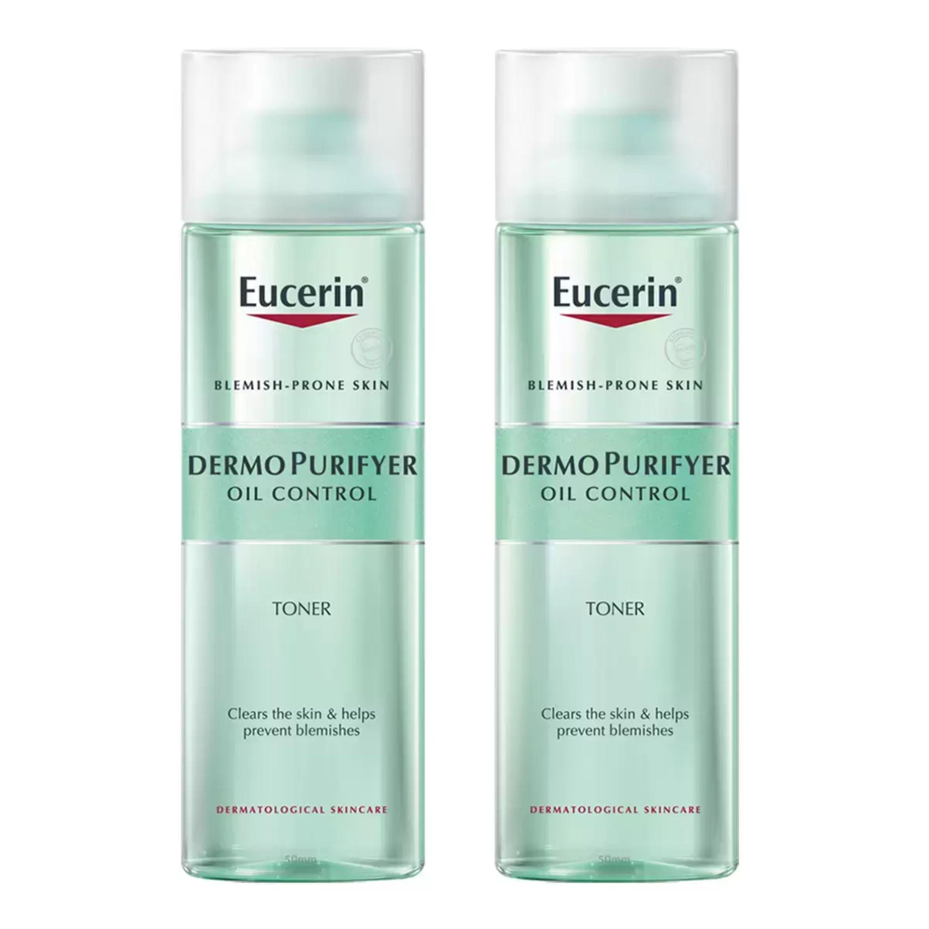 Eucerin Dermo Purifyer Oil Control Toner 200ml x 2