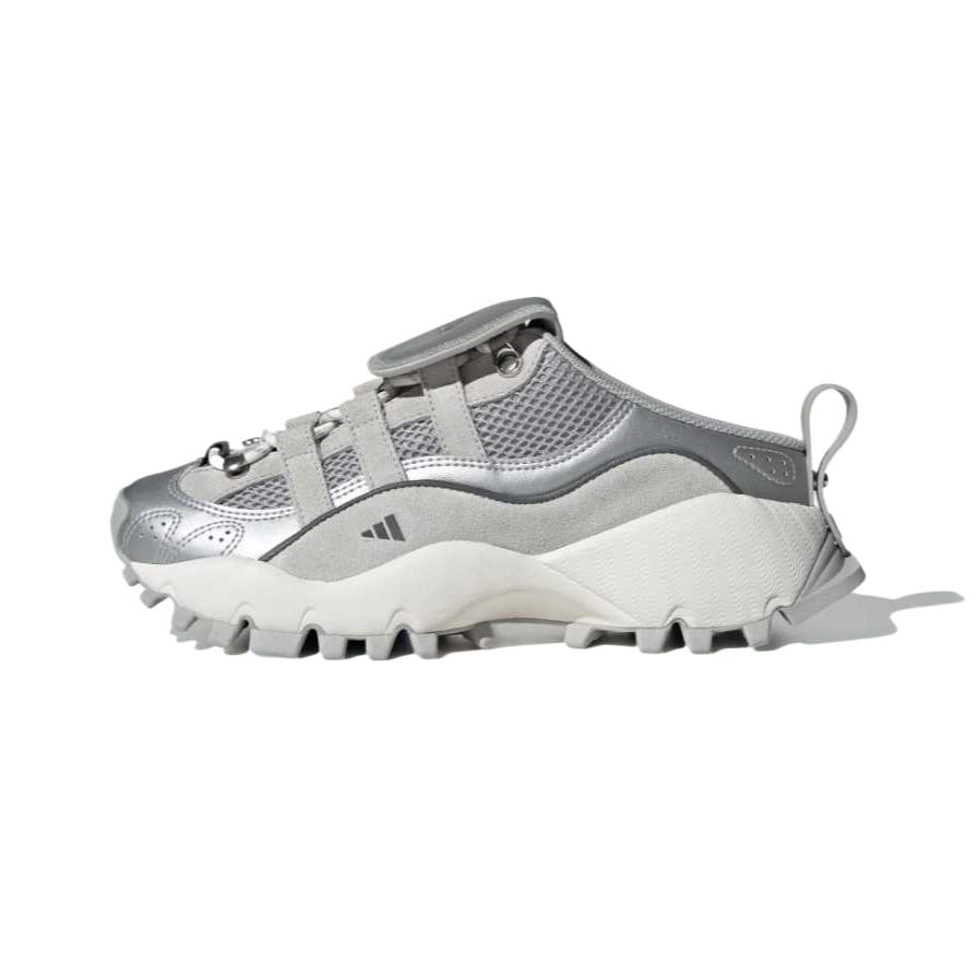 

Adidas Fos Seeulater Мюли Удобные Модные Трендовые Универсальные Низкие Повседневные Туфли Женские Повседневные Туфли Металлик-Серебристый IH4643 40⅔