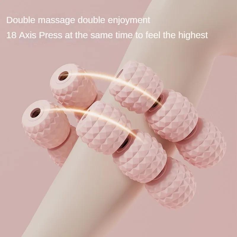 Calf Arm Leg Body Massage Roller Slimming Body Anti Cellulite Massager Women Magic Shapely Legs Relax Tool Home Health Care