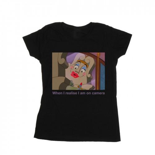 Disney Womens/Ladies Beauty And The Beast Madame De La Grande Bouche Cotton T-Shirt