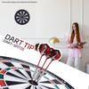 CyeeLife Dart Tips, Plastic, 1000 Pieces, High-Quality Soft Dart Tips, I 2 BA Line I Darts, Durable Replacement Tips for Soft Darts, Black