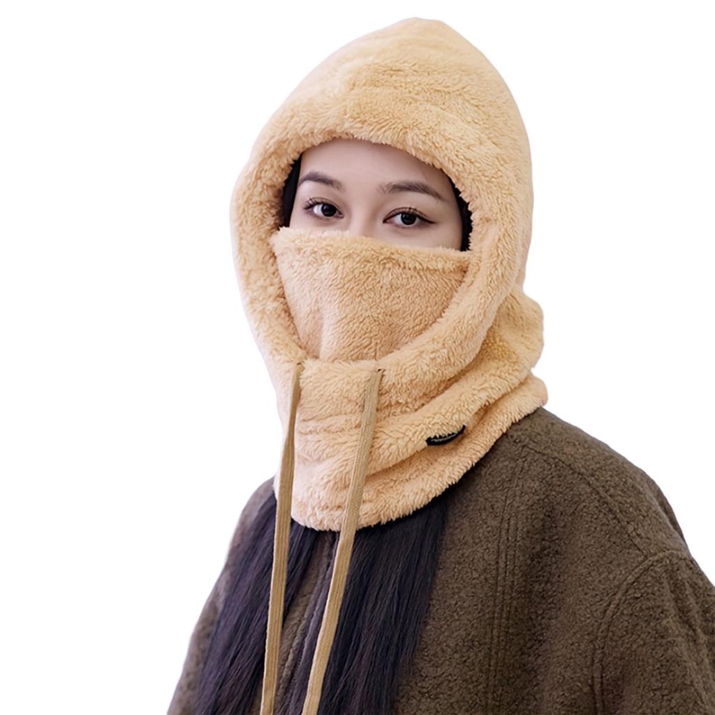 Cycling Windproof Hooded Neck Warmer Windproof Outdoor Cold Weather Neck Warmer for Running Skiing Cycling