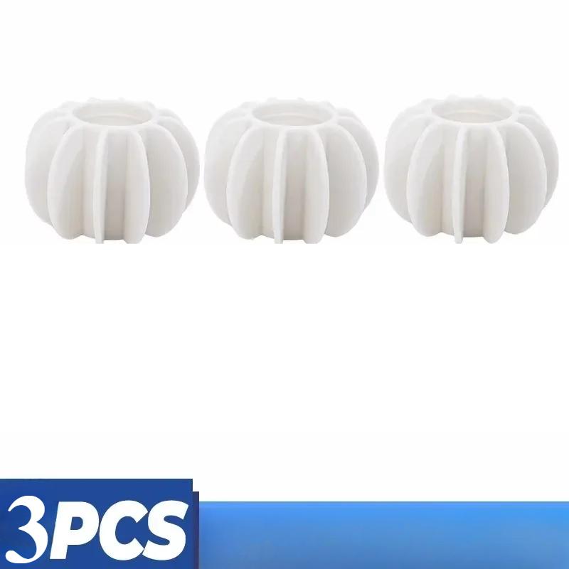 

Reusable Pet Cat Hair Catcher Silicone Laundry Ball Washing Machine Stain Cleaning Ball Anti-winding Hair Laundry Balls white,3pcs
