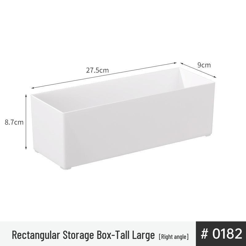 Multi-Use Storage Box for Kitchen, Desk, and Bathroom