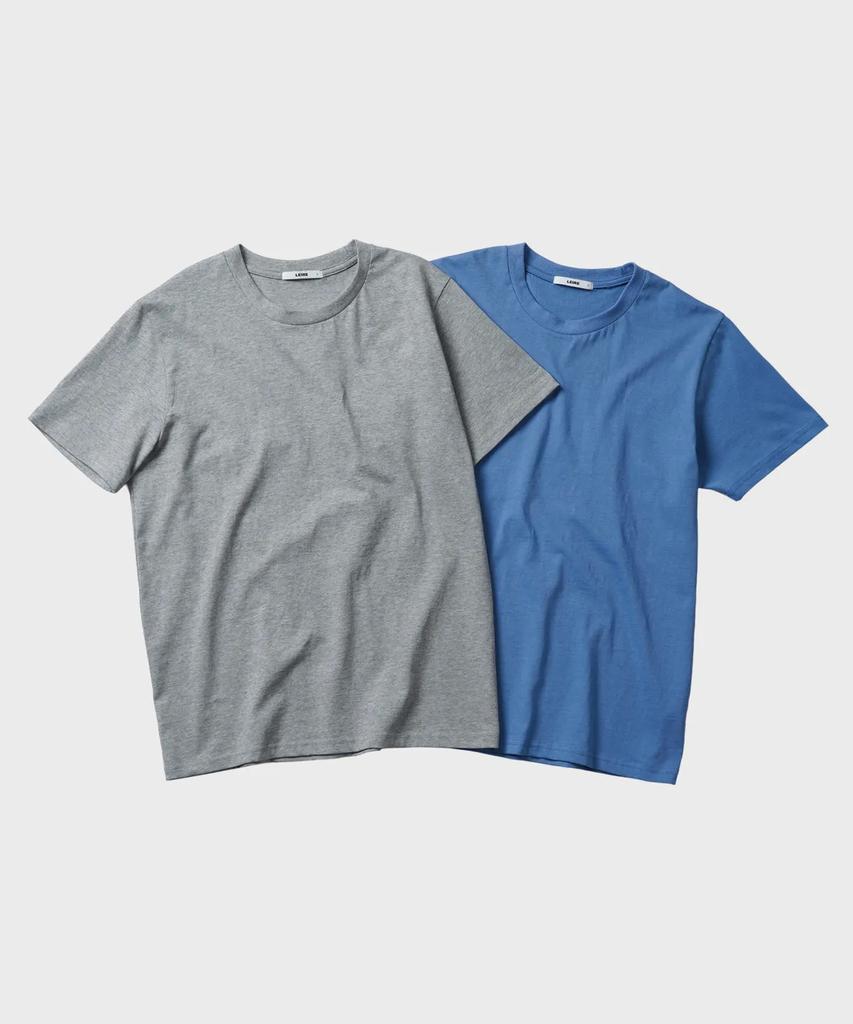 LEIRE 90S Vintage Fit Washed T-Shirt (9 Colors) (Type B)