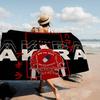 Superpower Energy Body A-akira Anime Bath Towel Microfiber Soft Water Absorbing Breathable For Kids Decorative Beach Towel