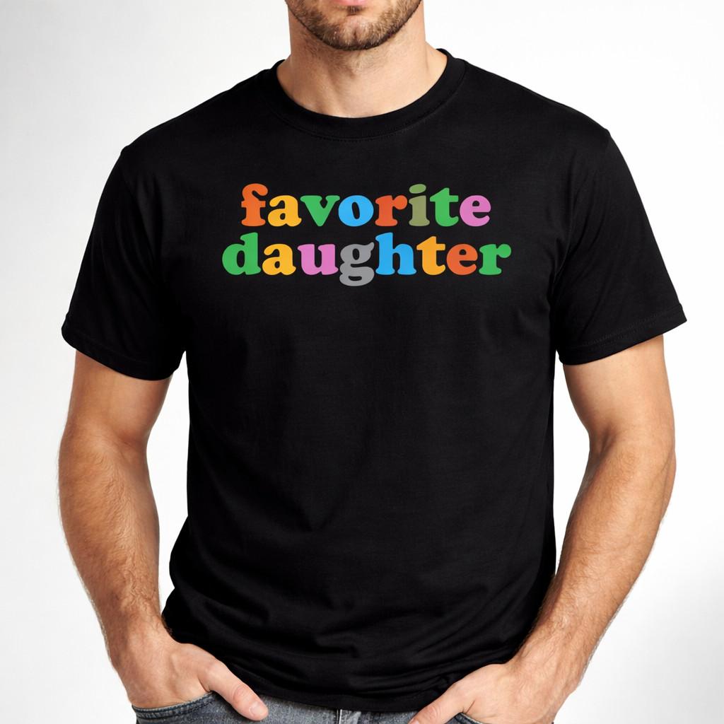 Favourite Daughter I Love My Family Funny Unisex Baseball T-Shirt S-3XL XL