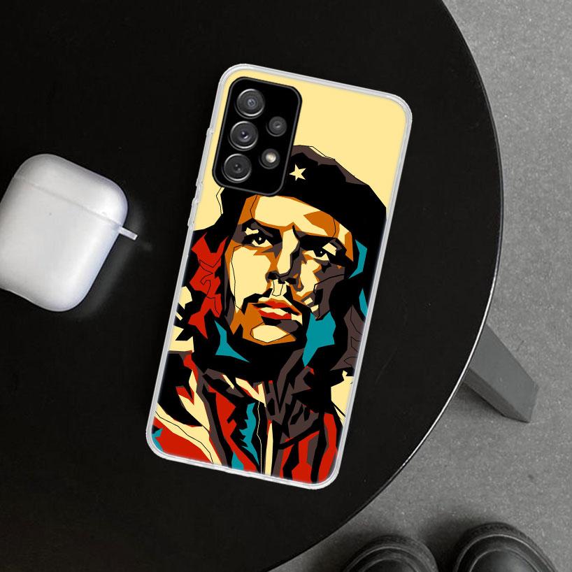 Che Guevara Cigarett Phone Case for Samsung Galaxy A17 A16 A26 A36 A56 A57 A37 A15 A25 A35 A55 A14 A24 A34 A54 A13 A23 A33 A53 G