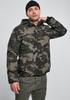 Demi-season Jacket Brandit Windbreaker Frontzip (3167) Darkcamo