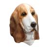 Halloweenský obličejový kryt Šetrný k pokožce Odolný proti opotřebení Emulze Psí hlava Zvířecí obličejový kryt pro domov