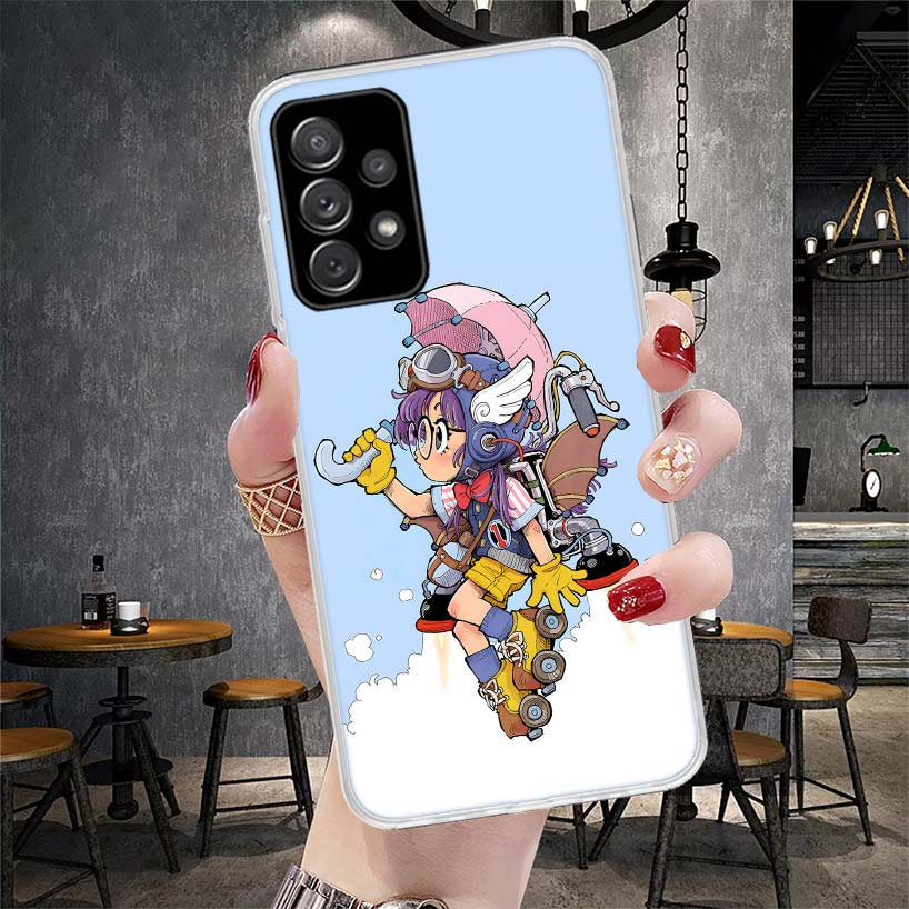Arale Dr Slump Soft Phone Case For Samsung Galaxy S22 S23 S24 S25 Edge S26 Ultra S20 FE S21 Plus + Fundas Coque Galaxy S20 S21 S