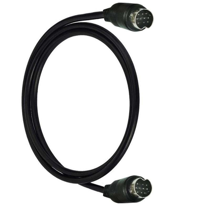 3/1.5/1/0.5m S-video Cable Male To Male 10Pin Mini DIN Computer Connector TV Cable For Projector VCR DVD Nickel Plated