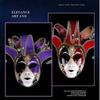 Masquerade Mask for Women Halloween Mask, Halloween Cosplay Eyemask Masquerade Full Face Mask Accsessory
