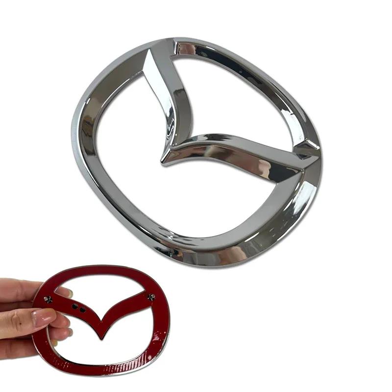 Plastic Emblem for Mazda CX-4 Logo Car Front Trunk Steering Wheel Badge 3D Body Replaced Sticker Rear Tail Refitting Decoration