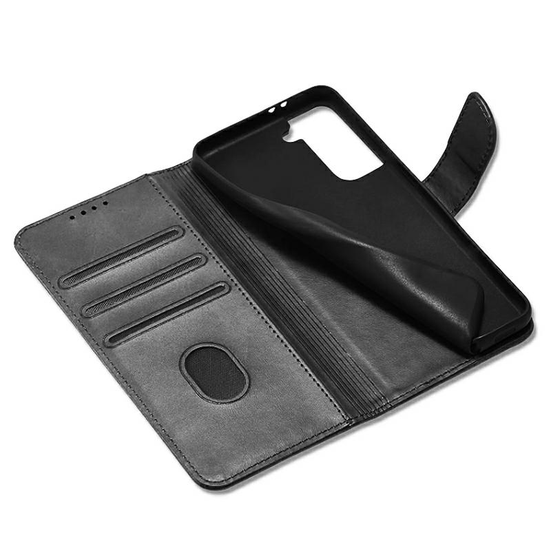 Etui Bookcase Marv Wallet Do Galaxy A06 5G, Czarny/Black