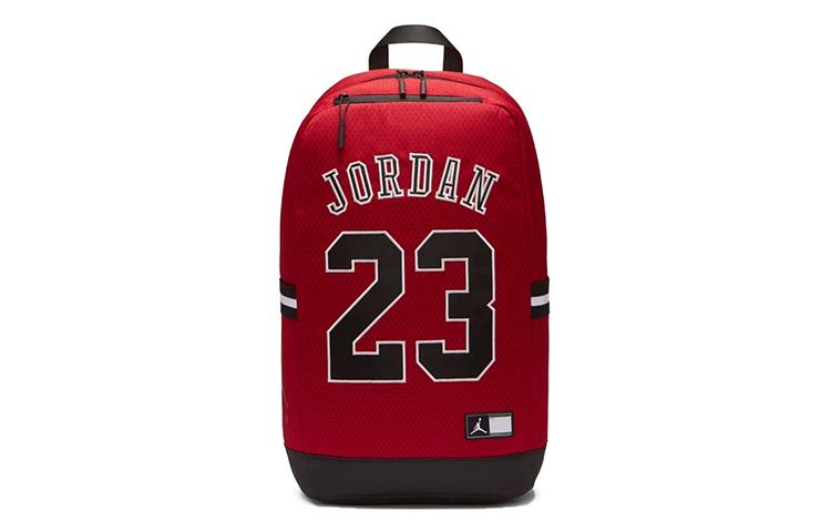 Jordan Nylon Fabric Backpack Regular Unisex Bull Red 9A0419-R78