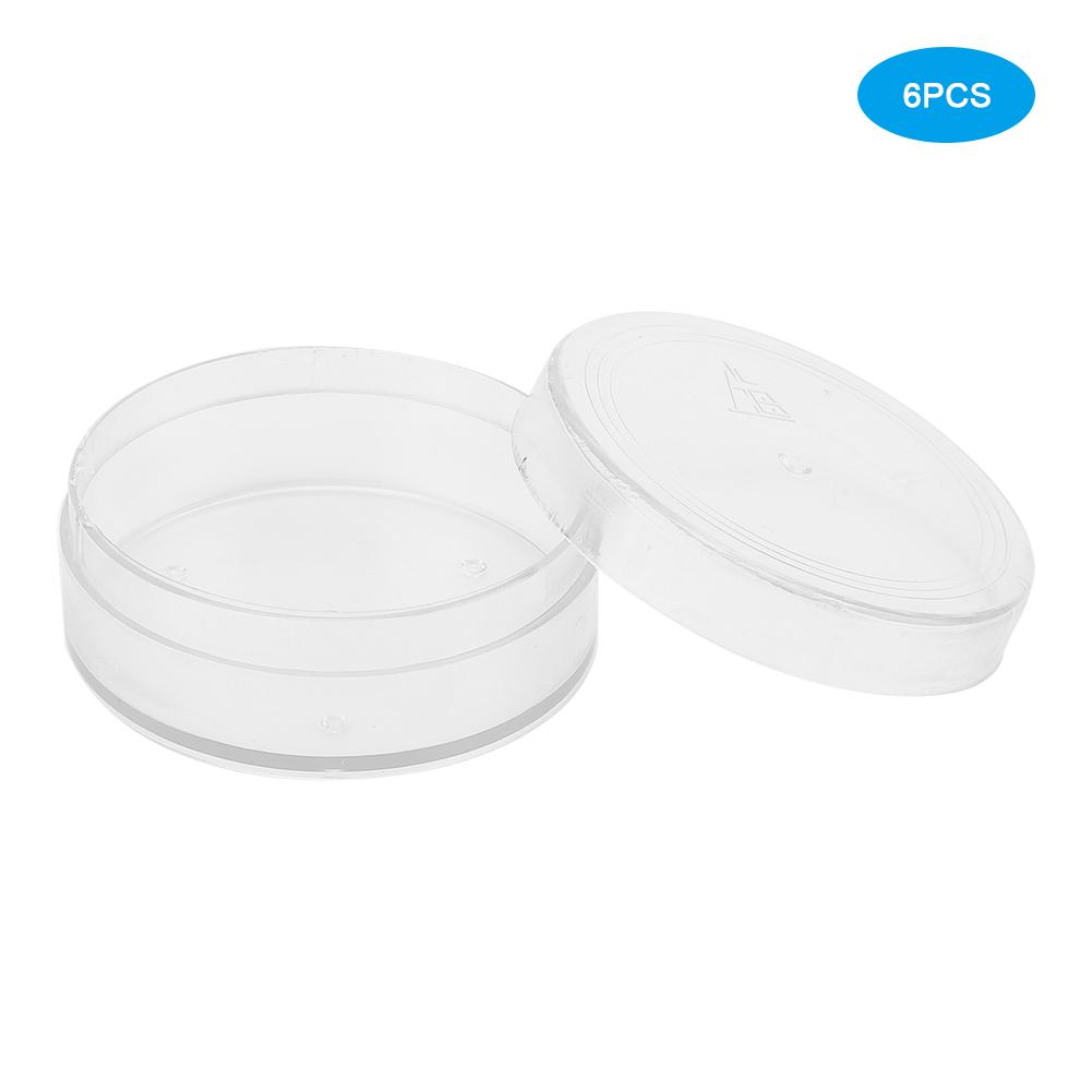 6Pcs Plastic Watch Movement Cleaning Maintenance Repair Pot Watch Oil Washing Jar