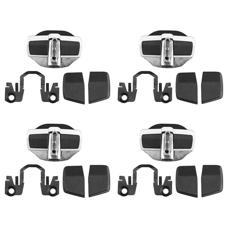Stablize 4 Set TRD Door Stabilizer For Subaru All Series BRZ XV Forester Legacy Outback WRX чёрный