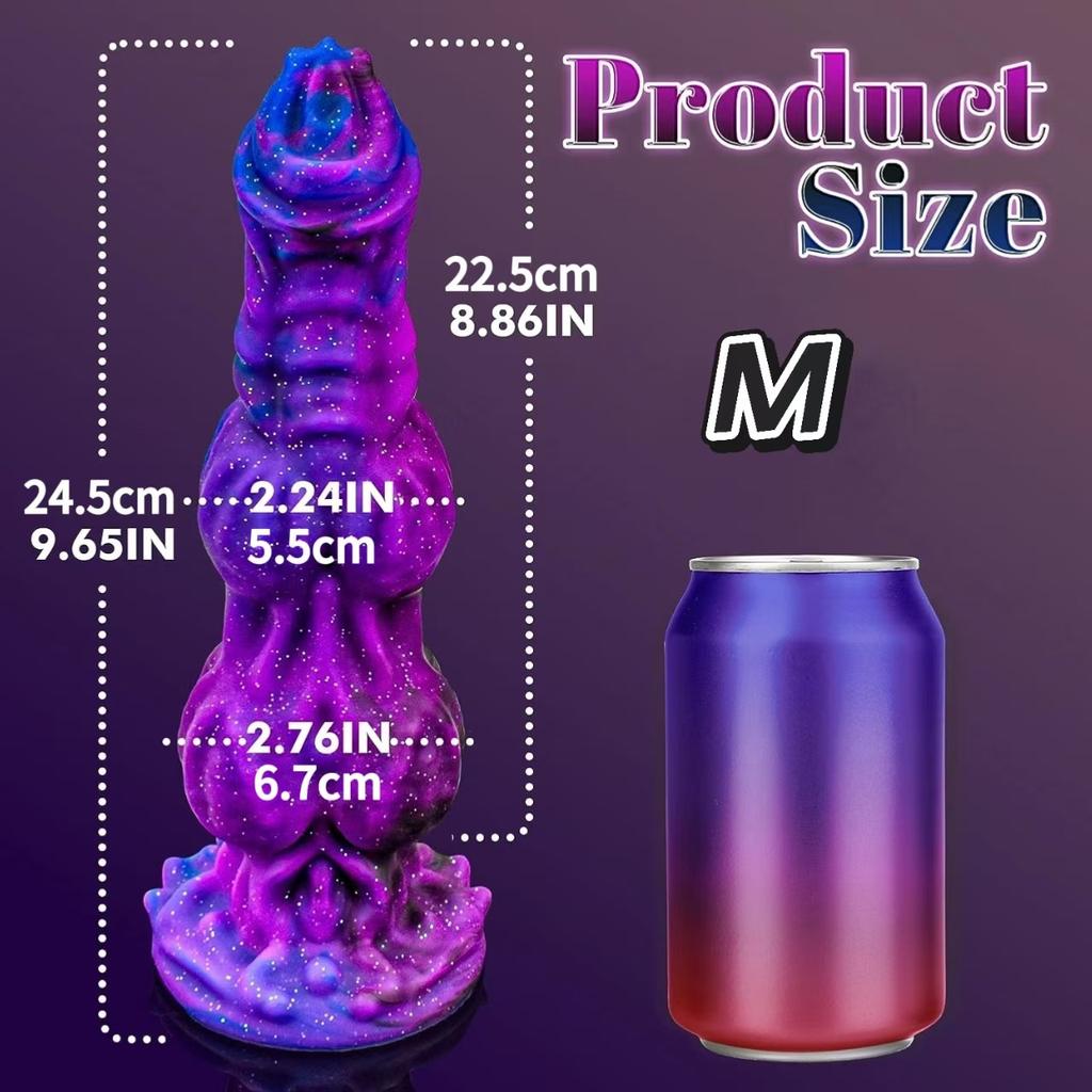 Colored Silicone Glow In The Dark Dildo For Men And Women's Sexual Products
