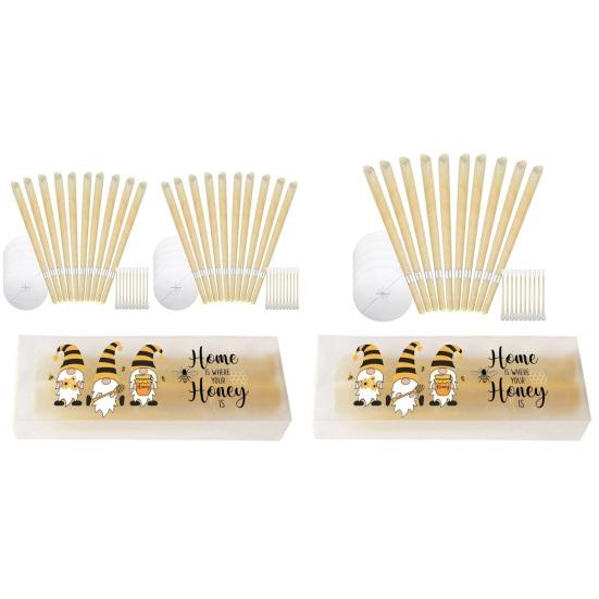 Ear Wax Removal Tool Natural Safe Effective with Cotton Swab Versatile Ear Cleaning Tool for Relaxing Scent